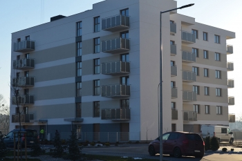 Nowe Centrum Września - budynki C1 i C2 - styczeń 2019