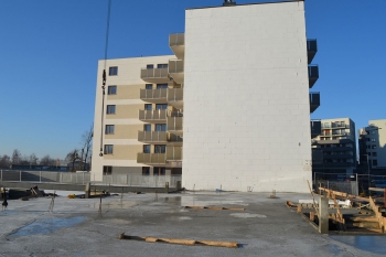 Nowe Centrum Września - budynki C1 i C2 - styczeń 2019