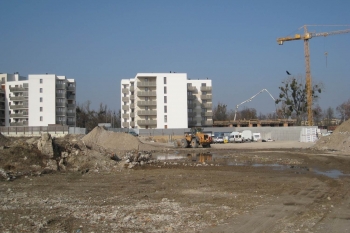 Nowe Centrum Września - budynki C1 i C2 - marzec 2019