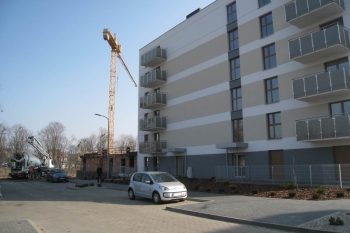 Nowe Centrum Września - budynki C1 i C2 - marzec 2019